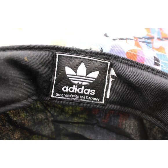 Adidas Love Unites Bucket Hat Multicolor Abstract Bright Print Adult Cotton 20.5 - Picture 7 of 8